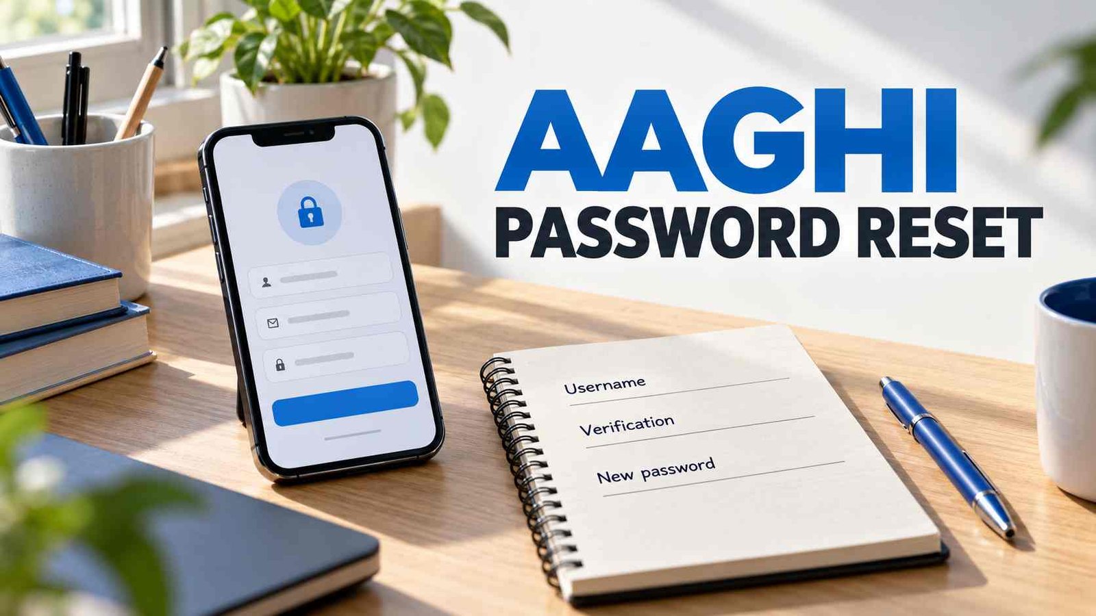 Student desk for Aaghi password recovery