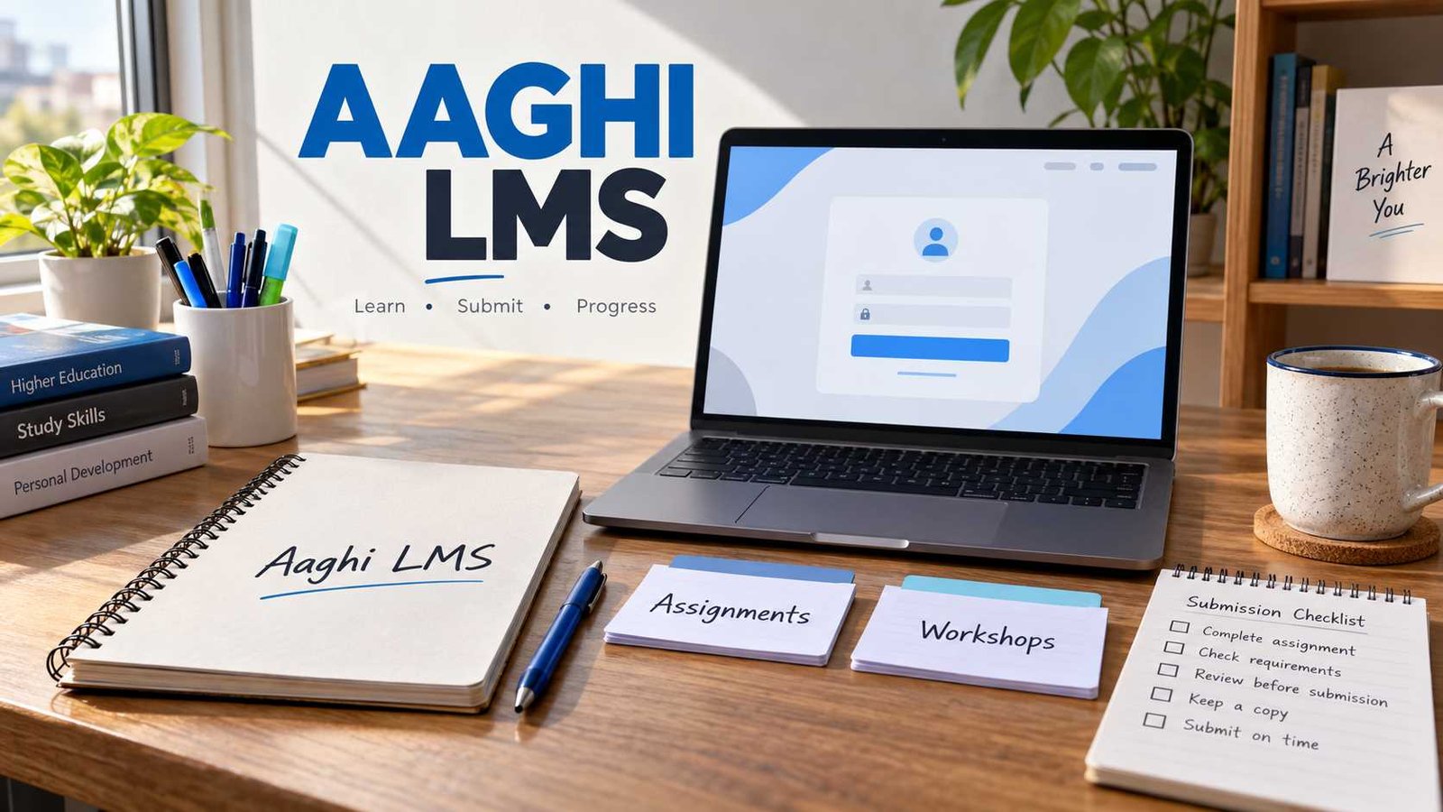 Aaghi LMS task guide for students