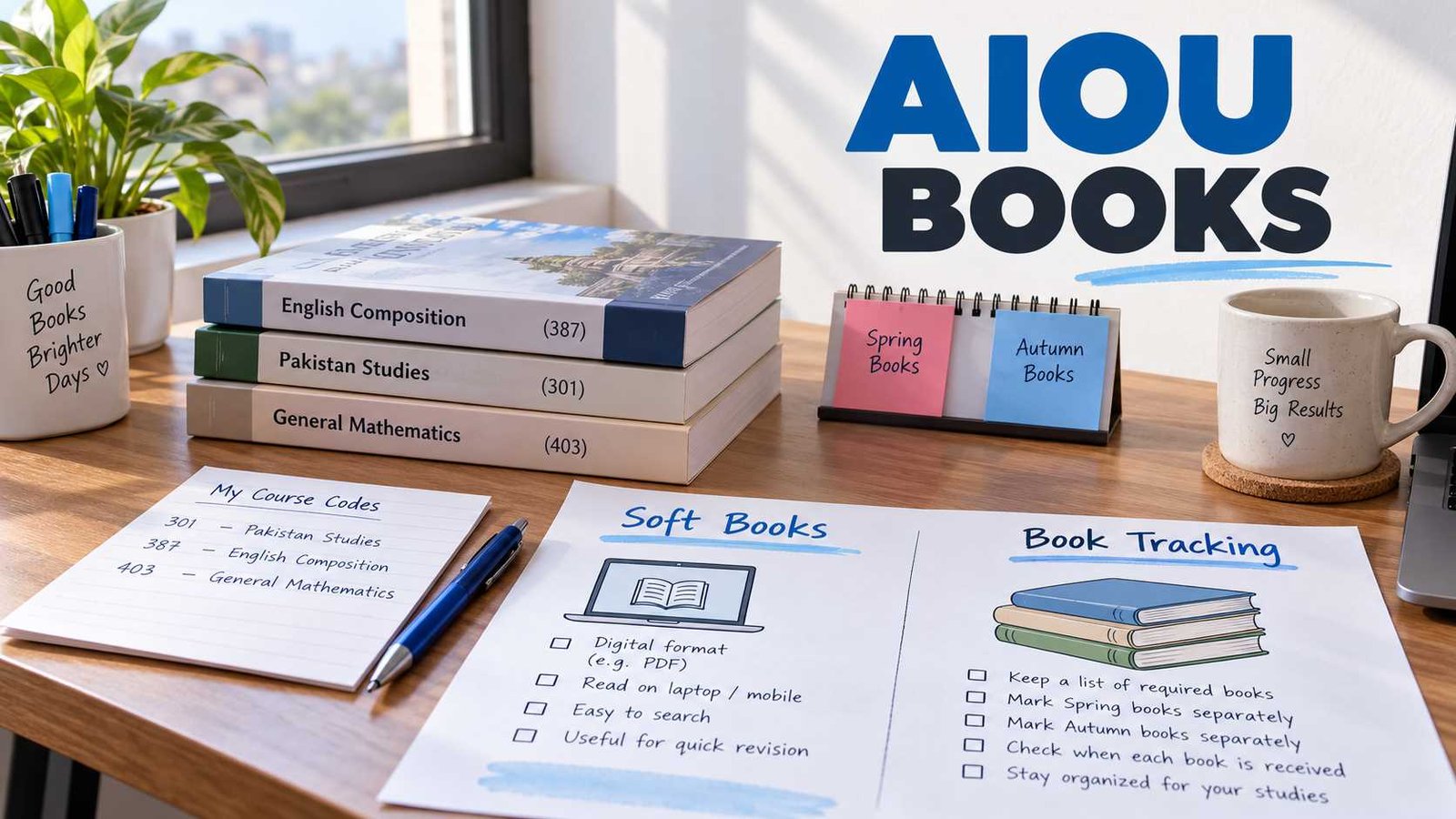 AIOU books soft books and tracking