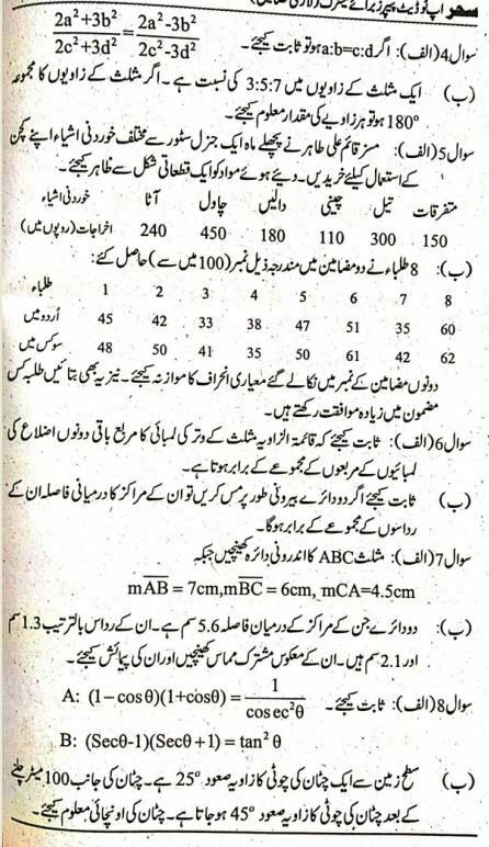 AIOU Math 248 Old Guess Paper