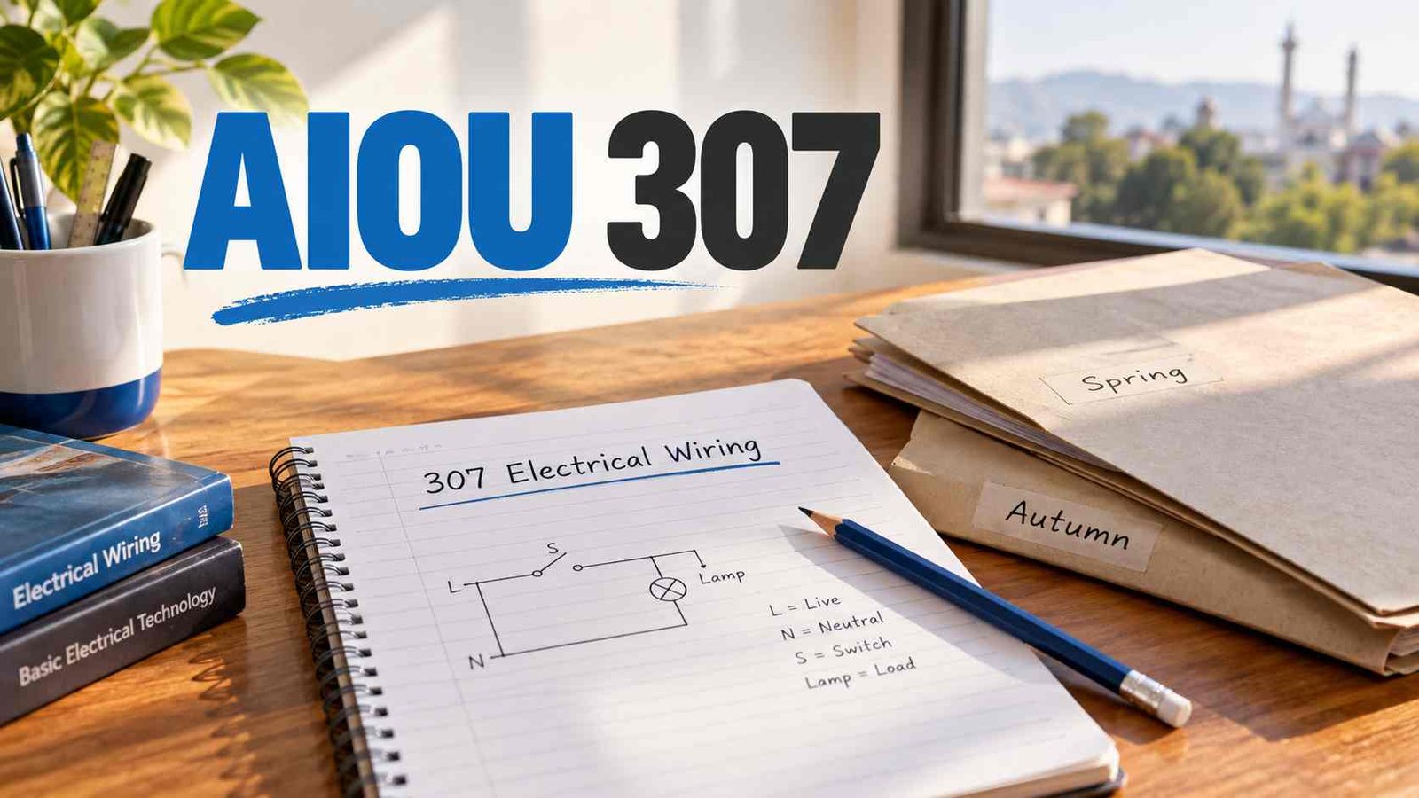 Study materials for AIOU Electrical Wiring 307