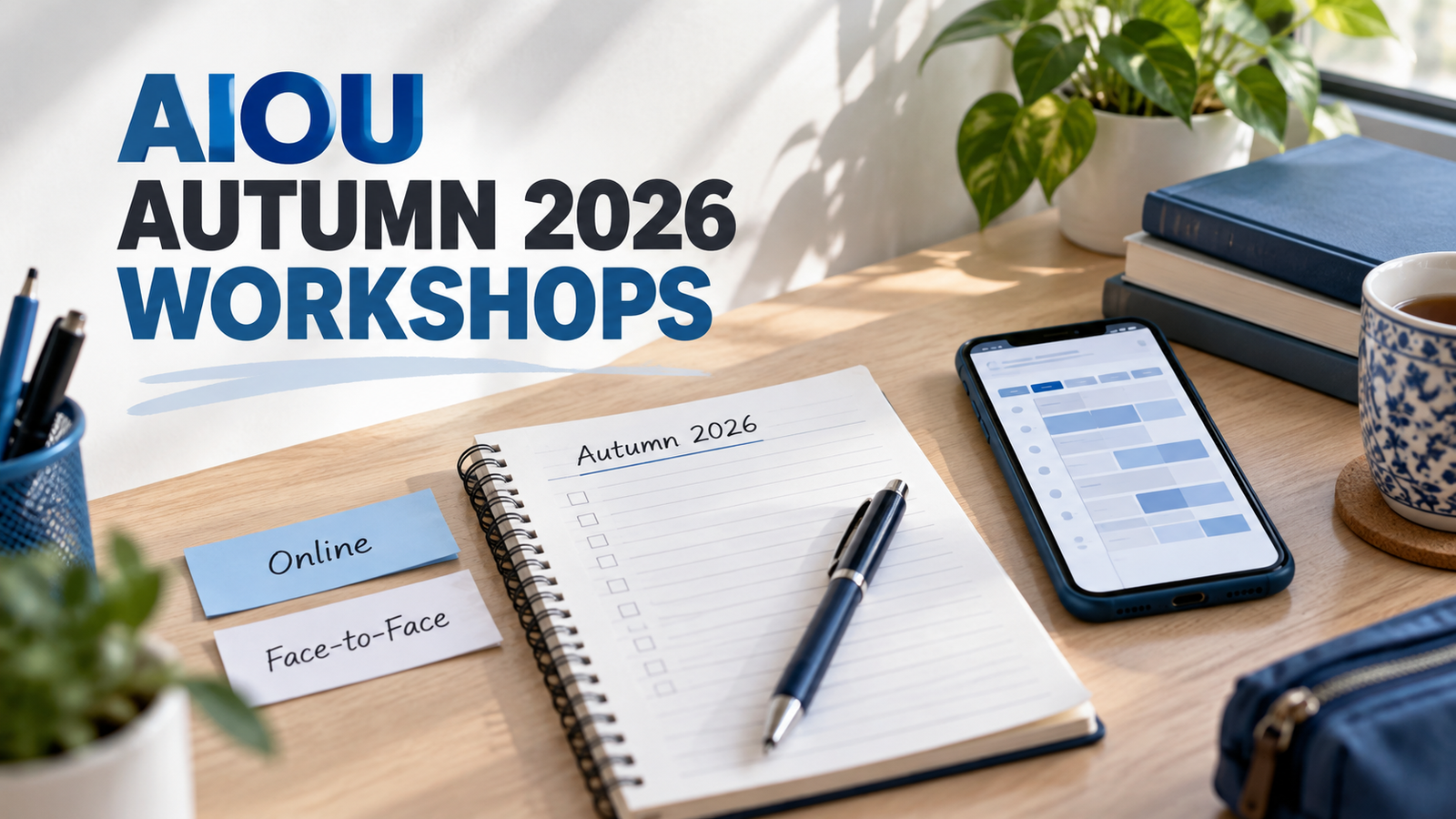 AIOU Autumn 2026 workshop schedule guide