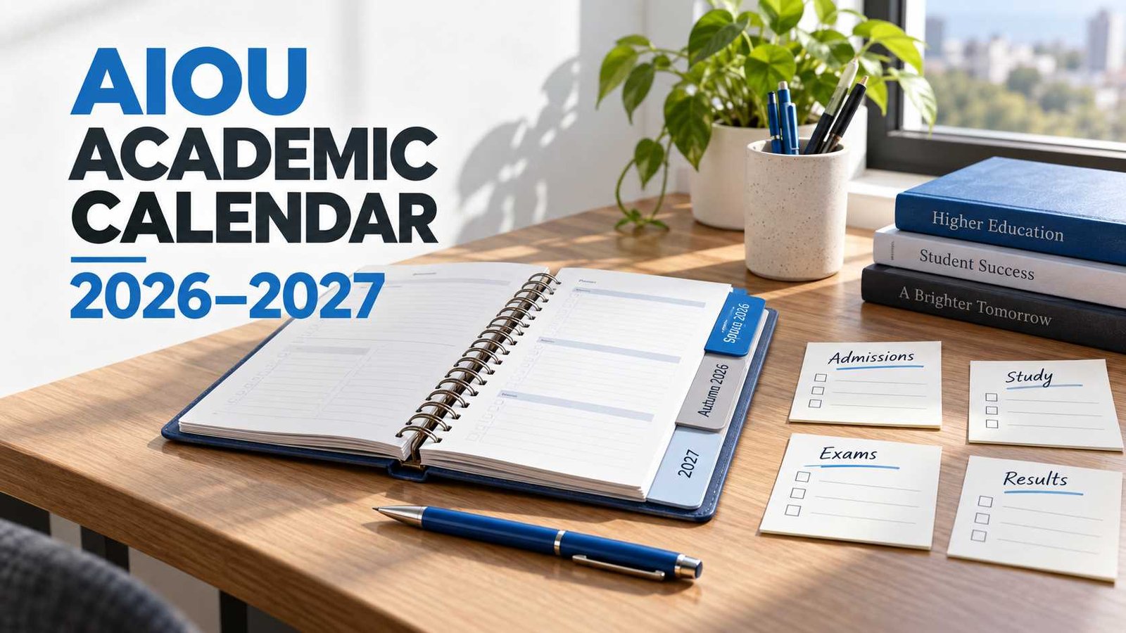 AIOU academic calendar 2026–2027 guide