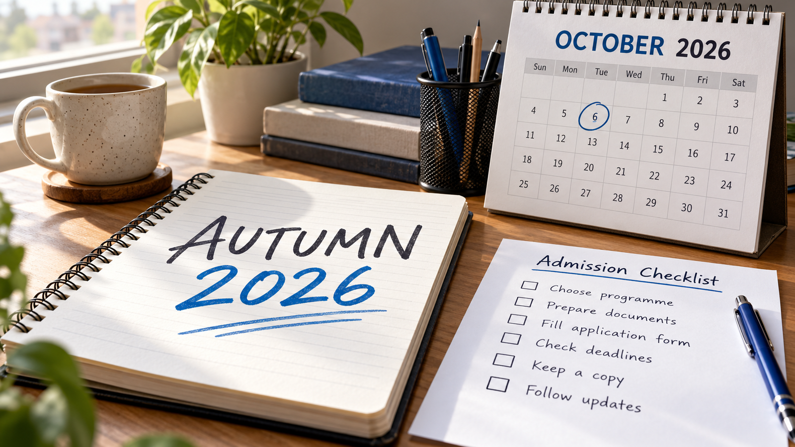 AIOU Autumn 2026 admission deadline