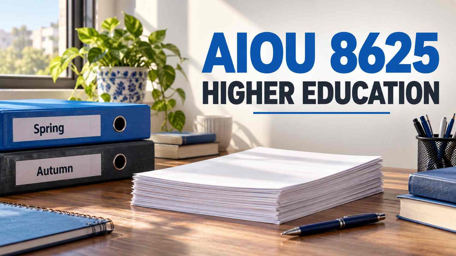 AIOU 8625 Higher Education past papers